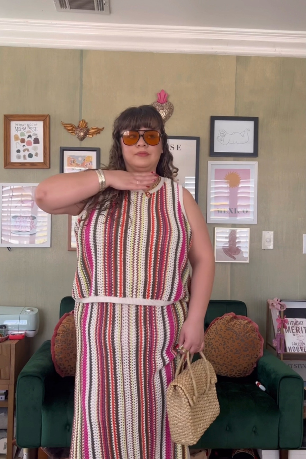 Summer outfit, matching set, plus size fashion, plus size style , old navy finds, crochet top, crochet skirt 

#LTKfindsunder50 #LTKplussize #LTKmidsize