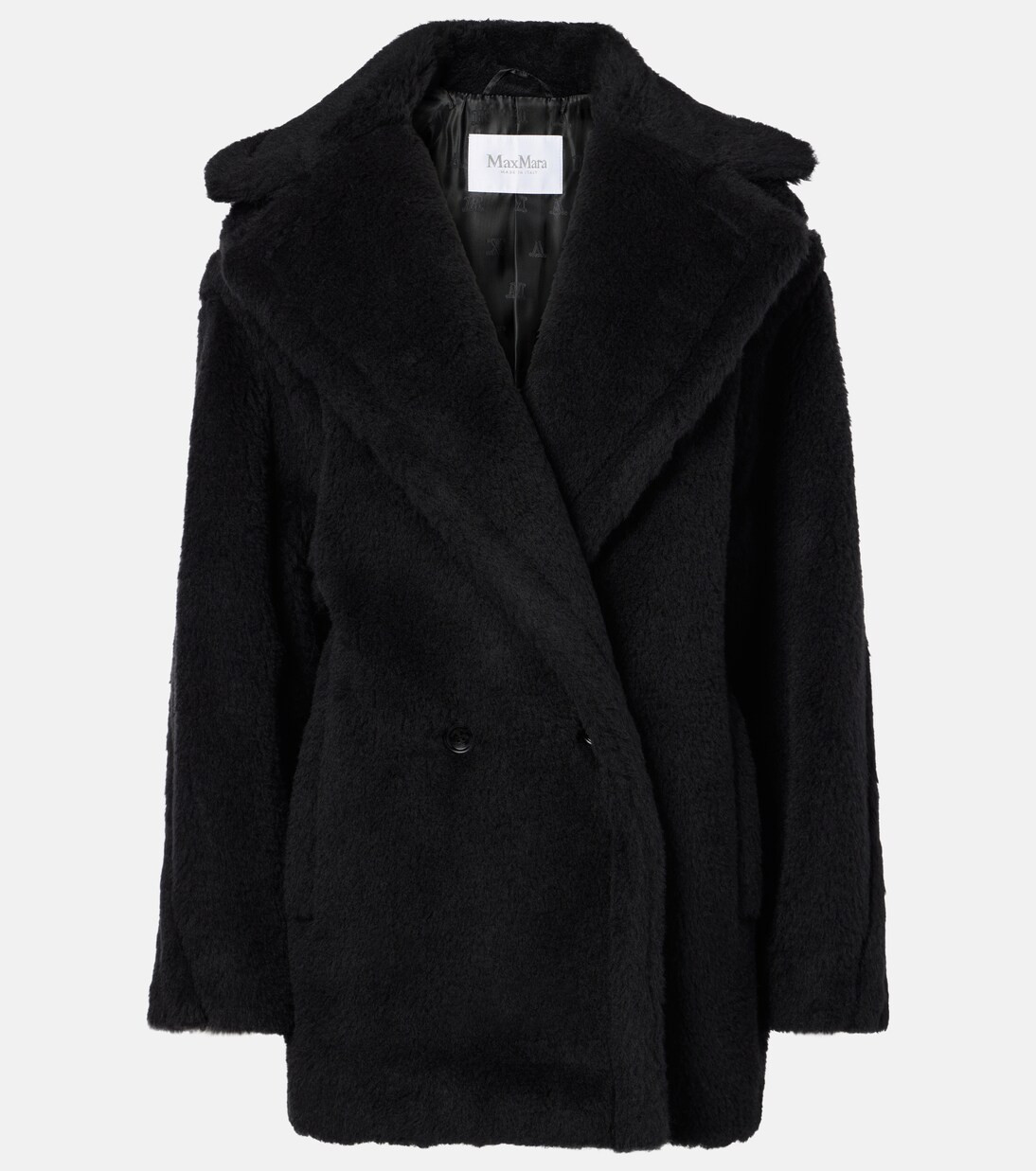 Fuxia alpaca, wool, and silk teddy coat | Mytheresa (DACH)