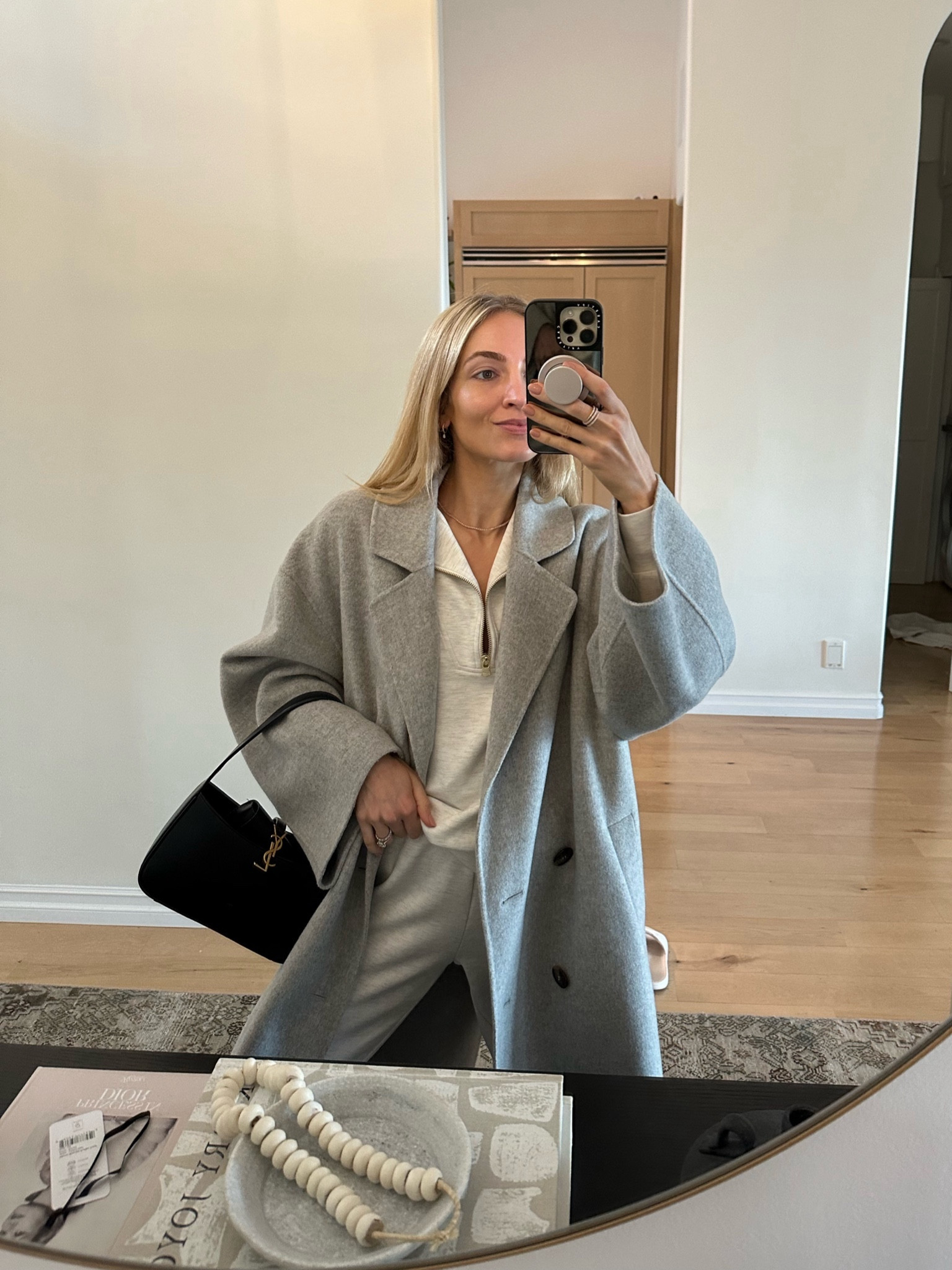 Earlier today cozy in grey ☁️

Sizes worn here:
Sweatshirt XS (true to size but relaxed)
Sweatpants XS (true to size but relaxed) these come in two lengths!
Coat XS (runs oversized!)

#LTKCyberWeek #LTKSeasonal #LTKstyletip