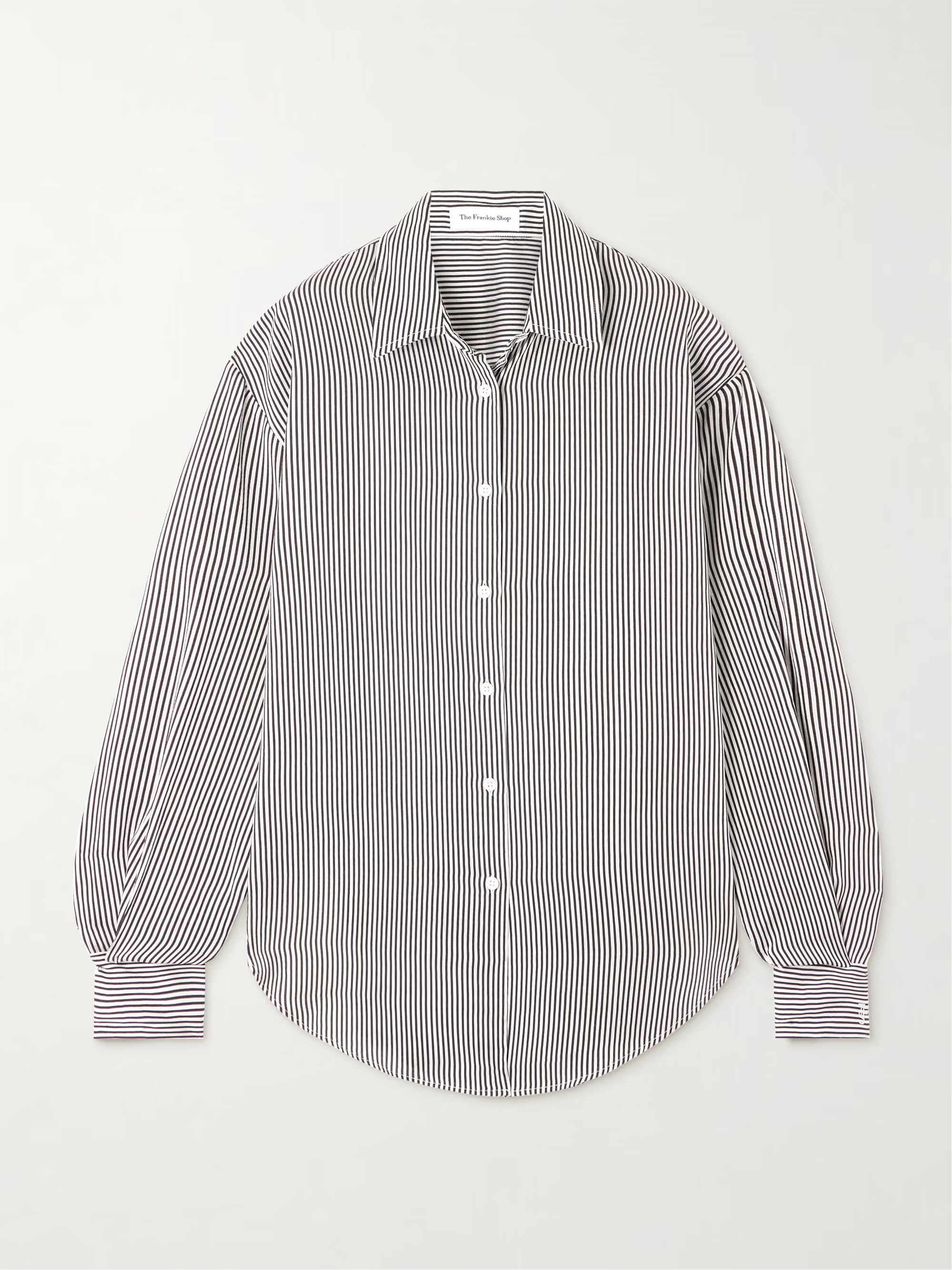 Lui striped woven shirt | NET-A-PORTER APAC