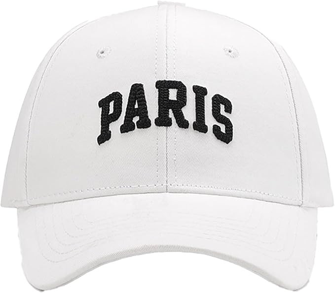 CORIRESHA Women's Unisex Letter Embroidery Outdoor Baseball Cap Adjustable Cotton Dad Hat | Amazon (US)