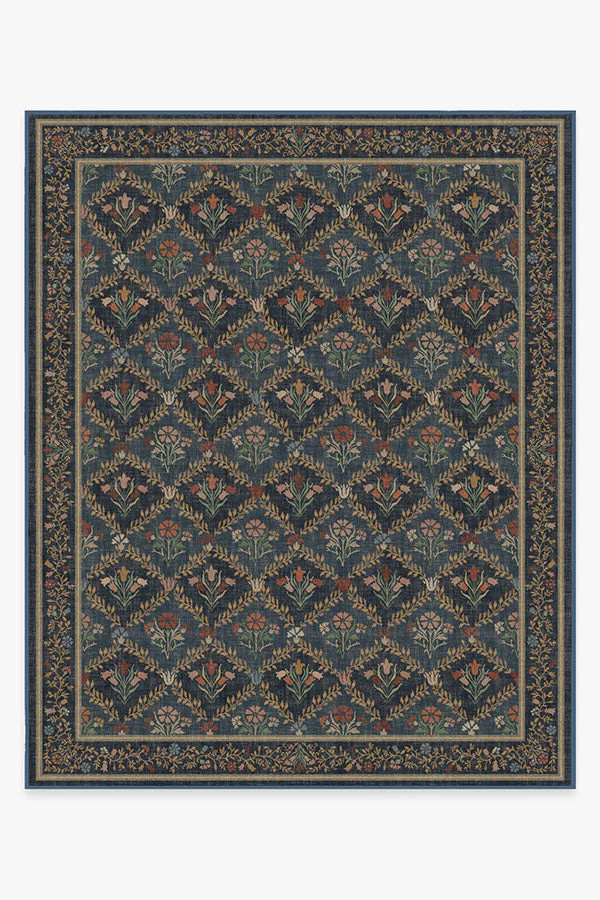 Bellflowers Blue Rug | Ruggable