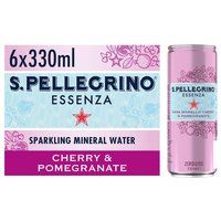 San Pellegrino Essenza Sparkling Cherry & Pomegranate Water | Ocado