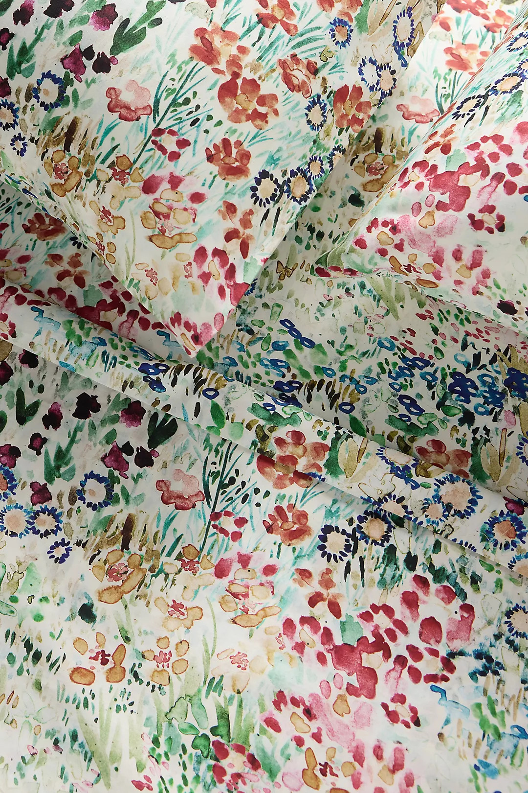@nestingwithgrace Cotton Sateen Floral Printed Sheet Set | Anthropologie (US)