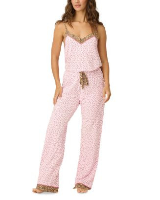 PJ Salvage x PQ Swim Contrast Trim Floral Cami & Pant Pajama Set  | Bloomingdale's Women | Bloomingdale's (US)
