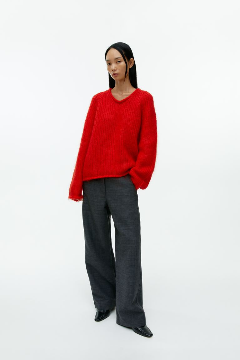 Strickpullover aus Wolle und Mohair | H&M (DE, AT, CH, NL, FI)
