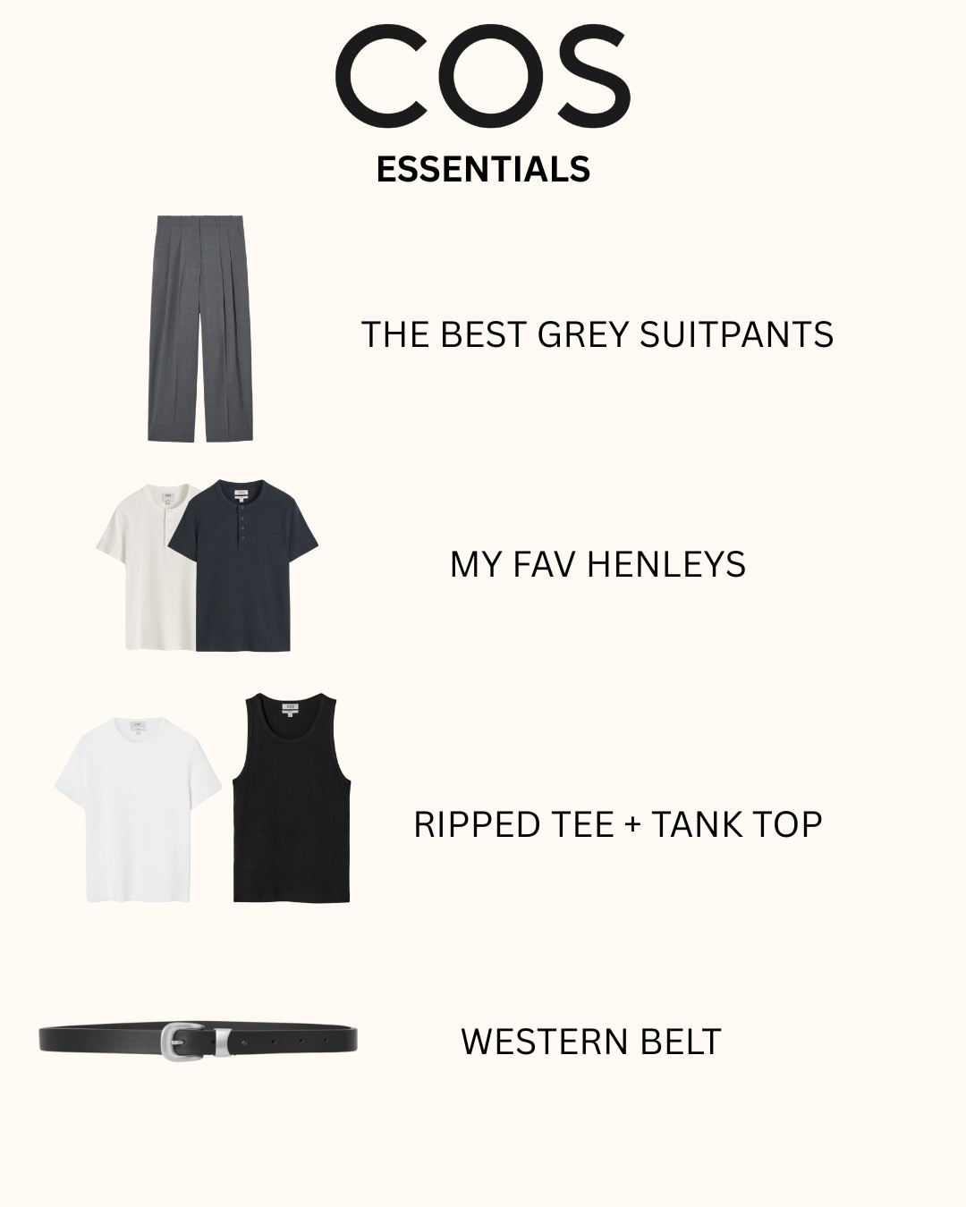 COS ESSENTIALS