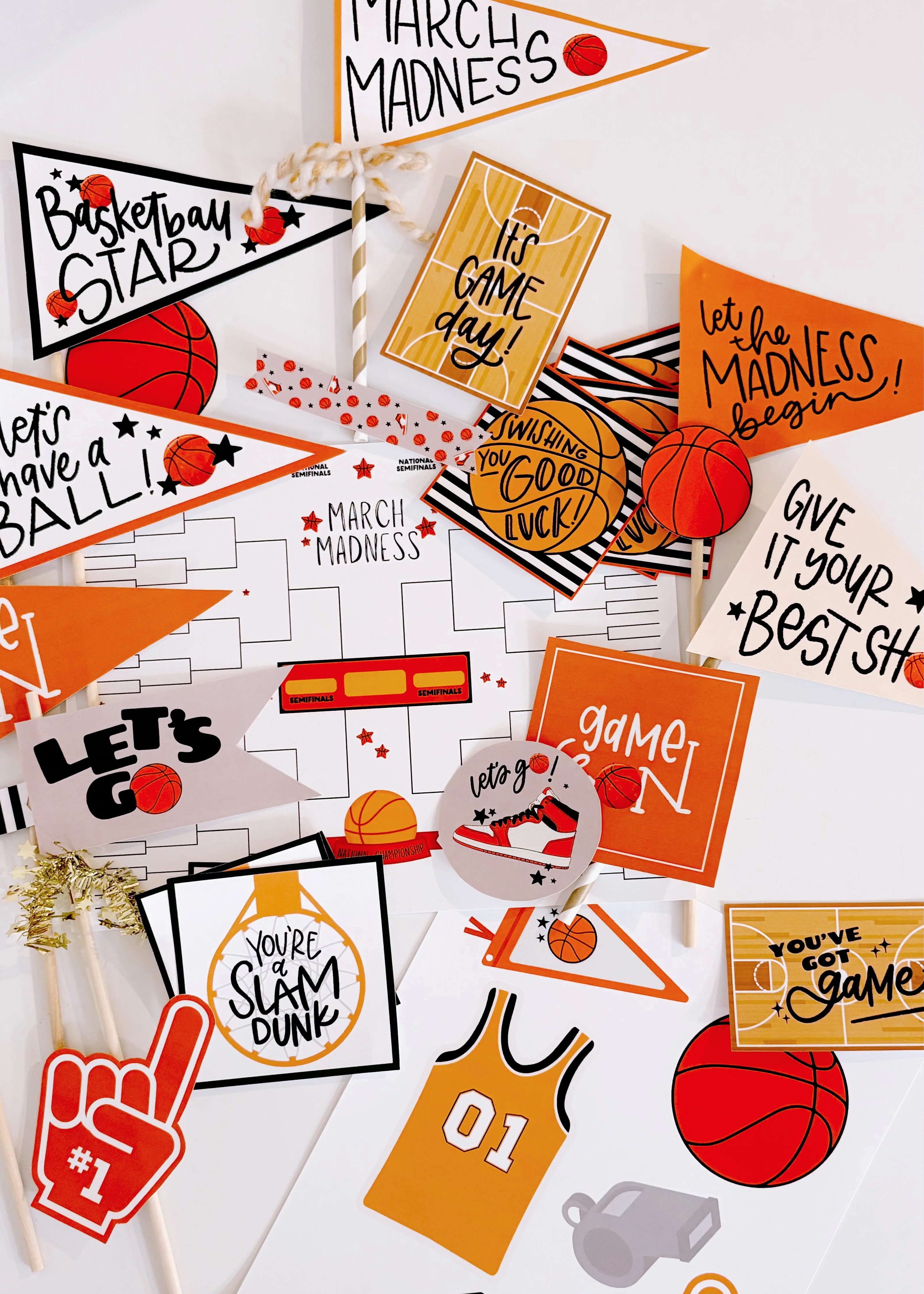 Basketball Prints | Sports Printables | The Letter Vee