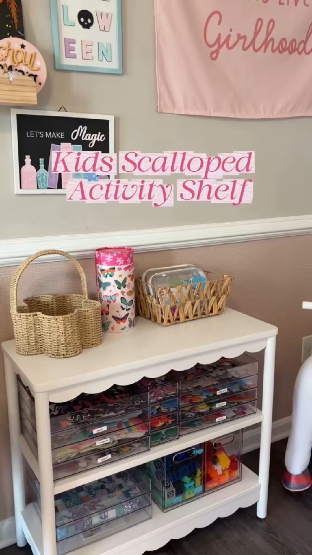 The cutest scalloped kids bookshelf, for under $100! 🩷✨

#LTKHome #LTKKids #LTKFindsUnder100