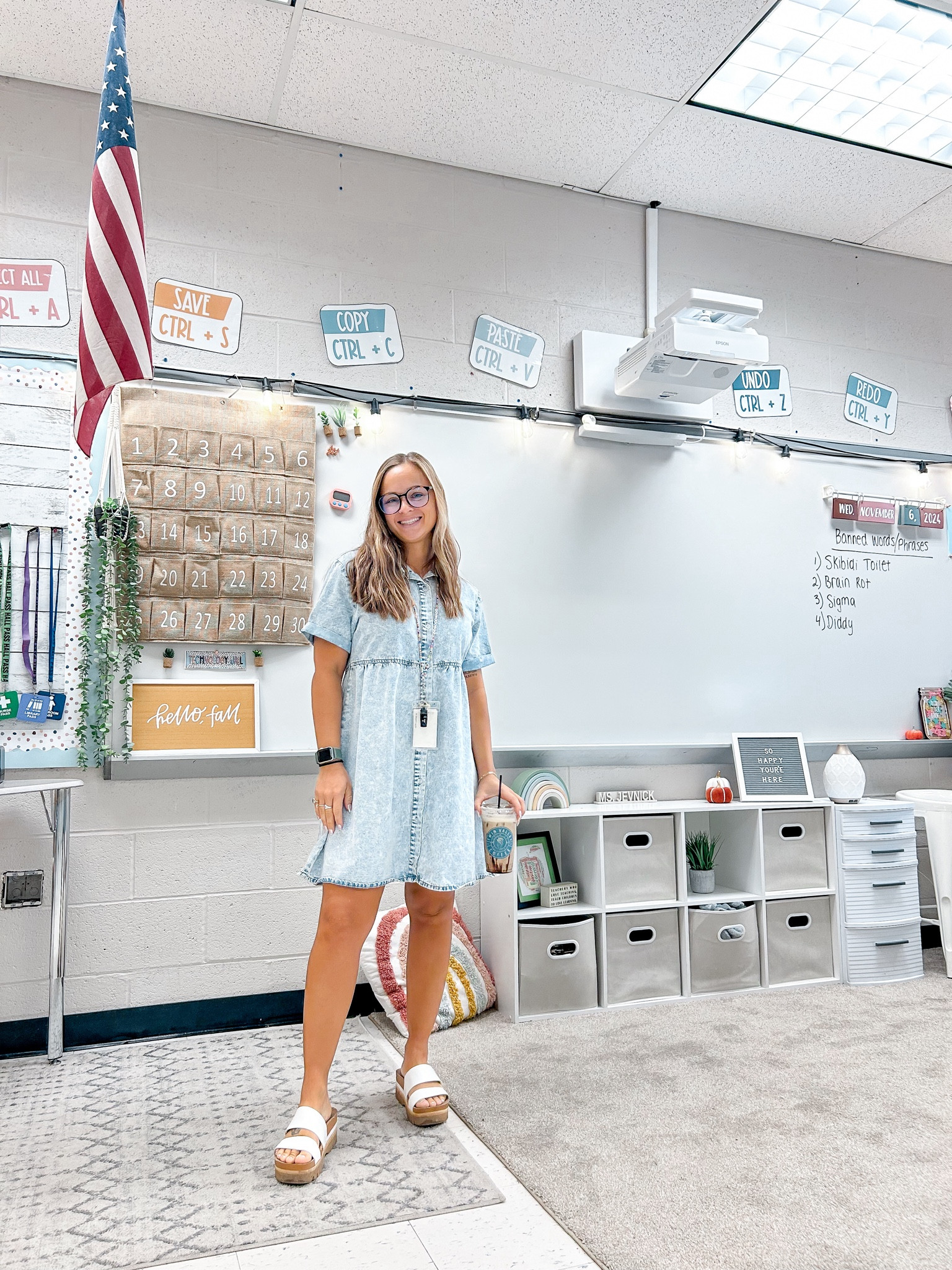 teacher. Teach. Jean dress from amazon. Reef slip on shoes. Teacher ootd. Outfit of the day. Fall. Dress. Comfortable. Work wear. School. Clothes  

#LTKWorkwear #LTKSeasonal #LTKStyleTip
