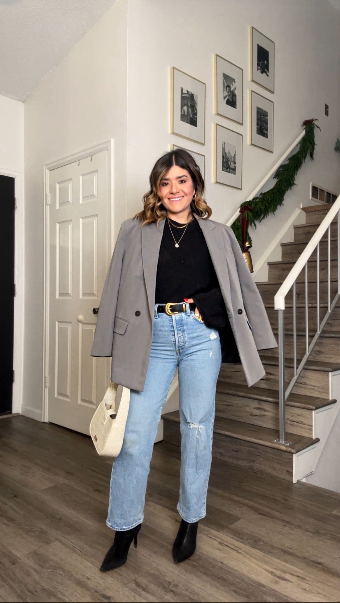 Take 40% off my jeans!!! 
They run tts. Wearing size 25.


#LTKHoliday #LTKCyberWeek #LTKsalealert