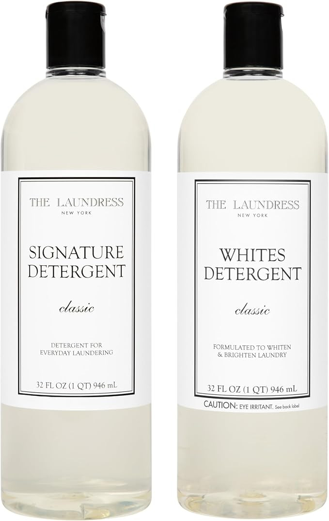 The Laundress Signature Detergent Classic, Stain Remover, 32 oz. + The Laundress Whites Detergent... | Amazon (US)