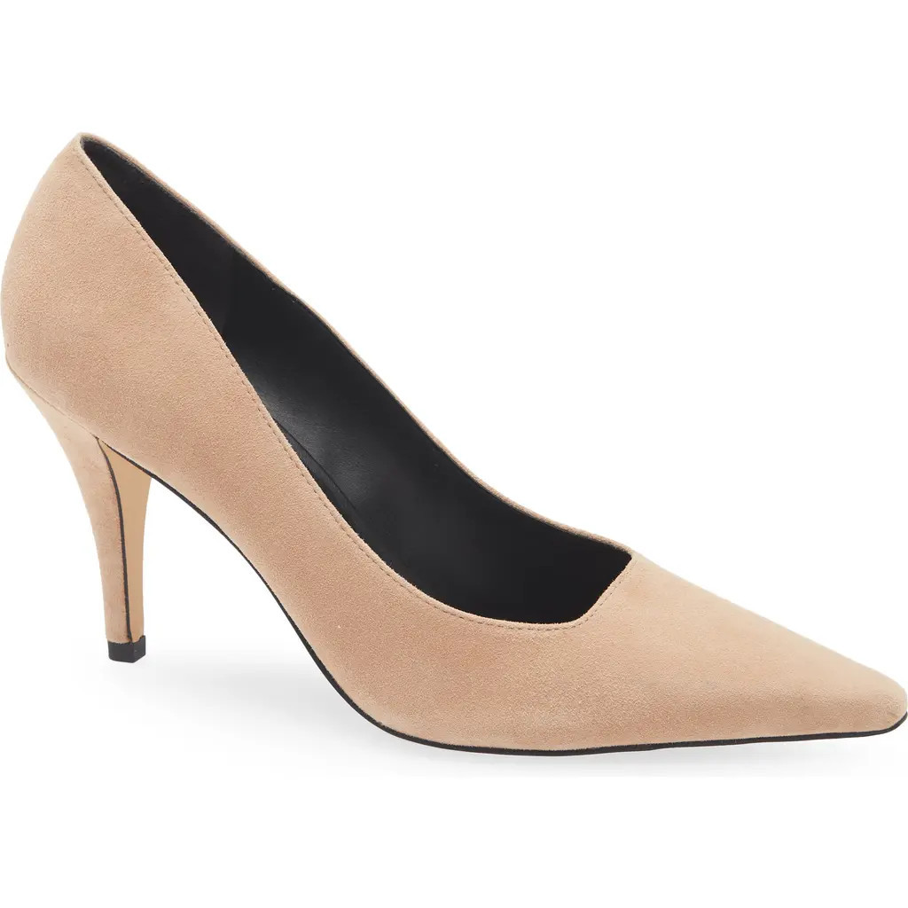 Nordstrom Lexxy Pointed Toe Pump in Tan Light at Nordstrom, Size 10 | Nordstrom