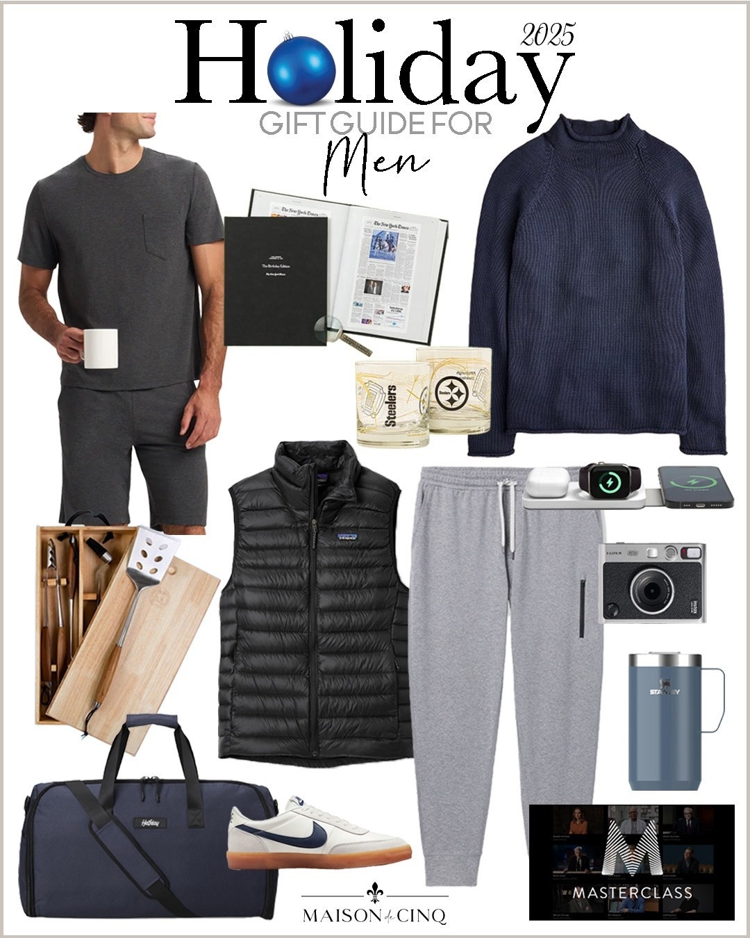 Creative and fun gift ideas for men - at every price point!

Holiday gifts, gifts for him, gifts for men, fashion gifts, men’s fashion, Christmas gifts  


#LTKMens #LTKGiftGuide #LTKHoliday