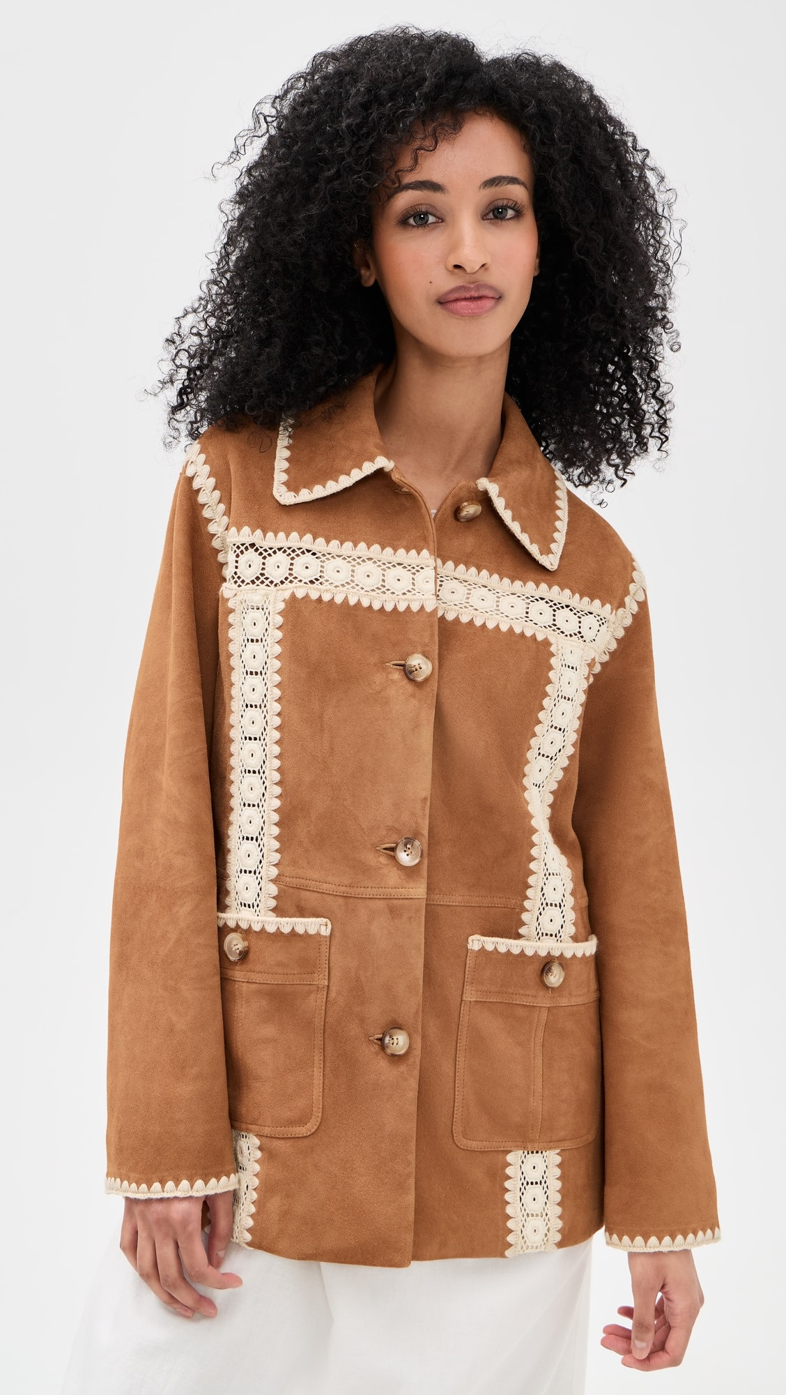 Irena Suede Jacket | Shopbop