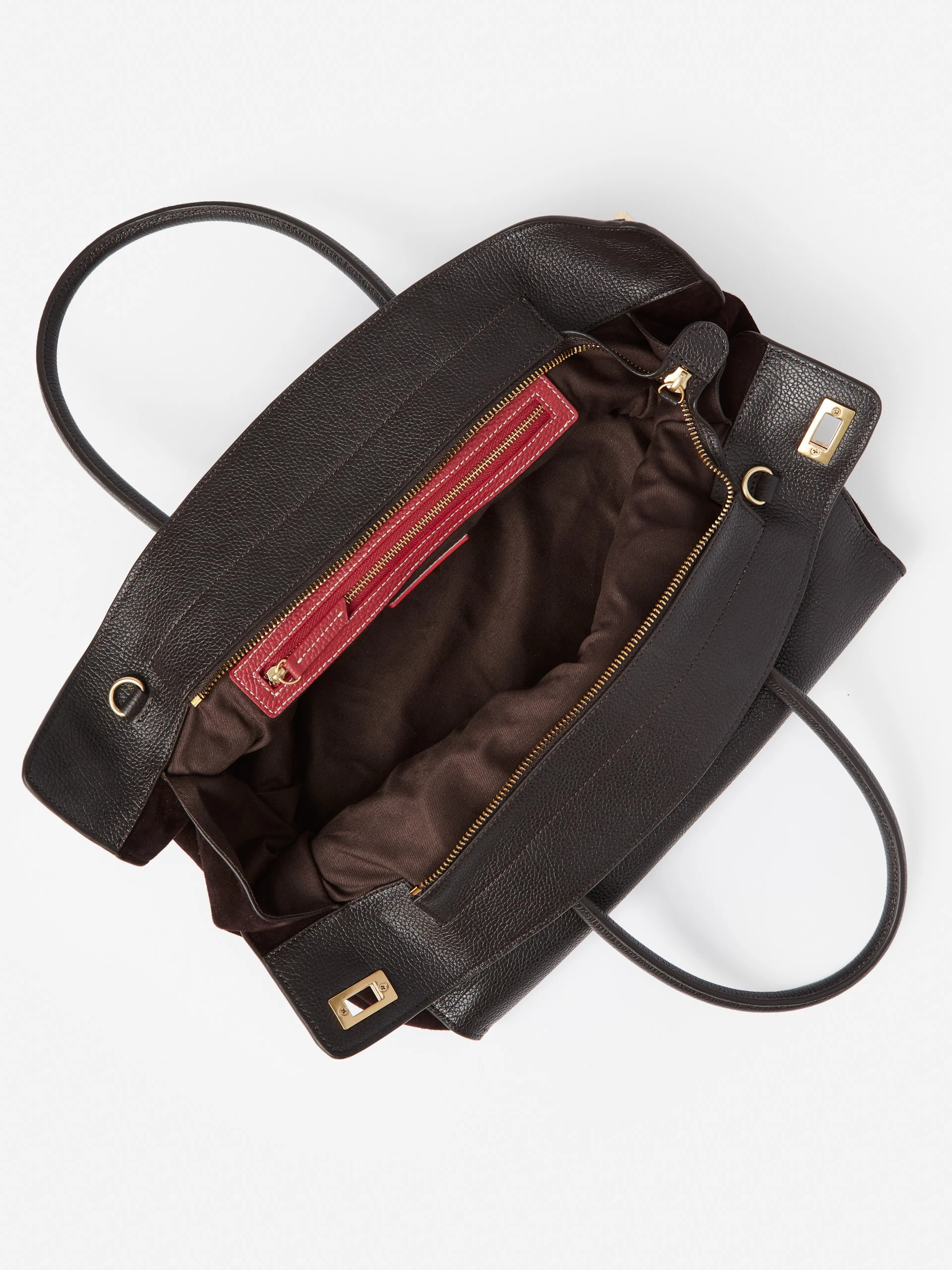 Nonie Leather Tote | J.McLaughlin