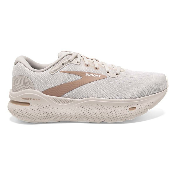Women's Brooks Ghost Max Running Shoes 9.5 Regular Crystal Gray/White/Tuscany | Scheels