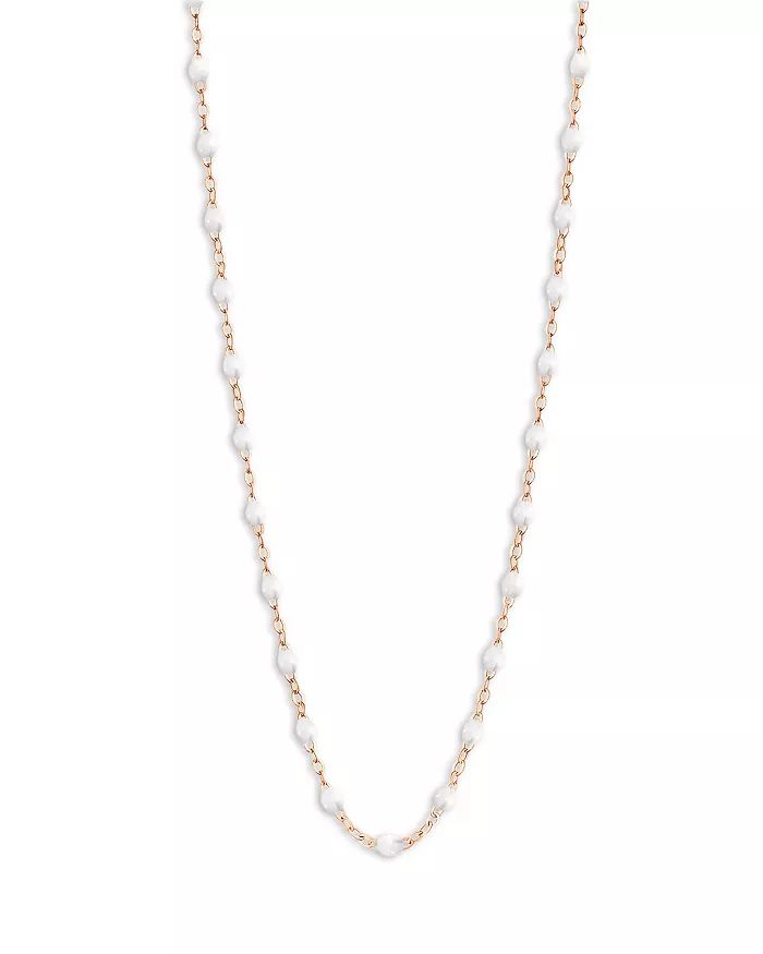 18K Rose Gold Classic Gigi Resin Bead Collar Necklace, 16.5" | Bloomingdale's (US)