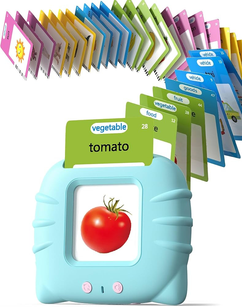 Talking Flash Cards for Toddlers 1 2 3 4 Year Olds, Montessori Language Learning with 224 Words, ... | Amazon (US)