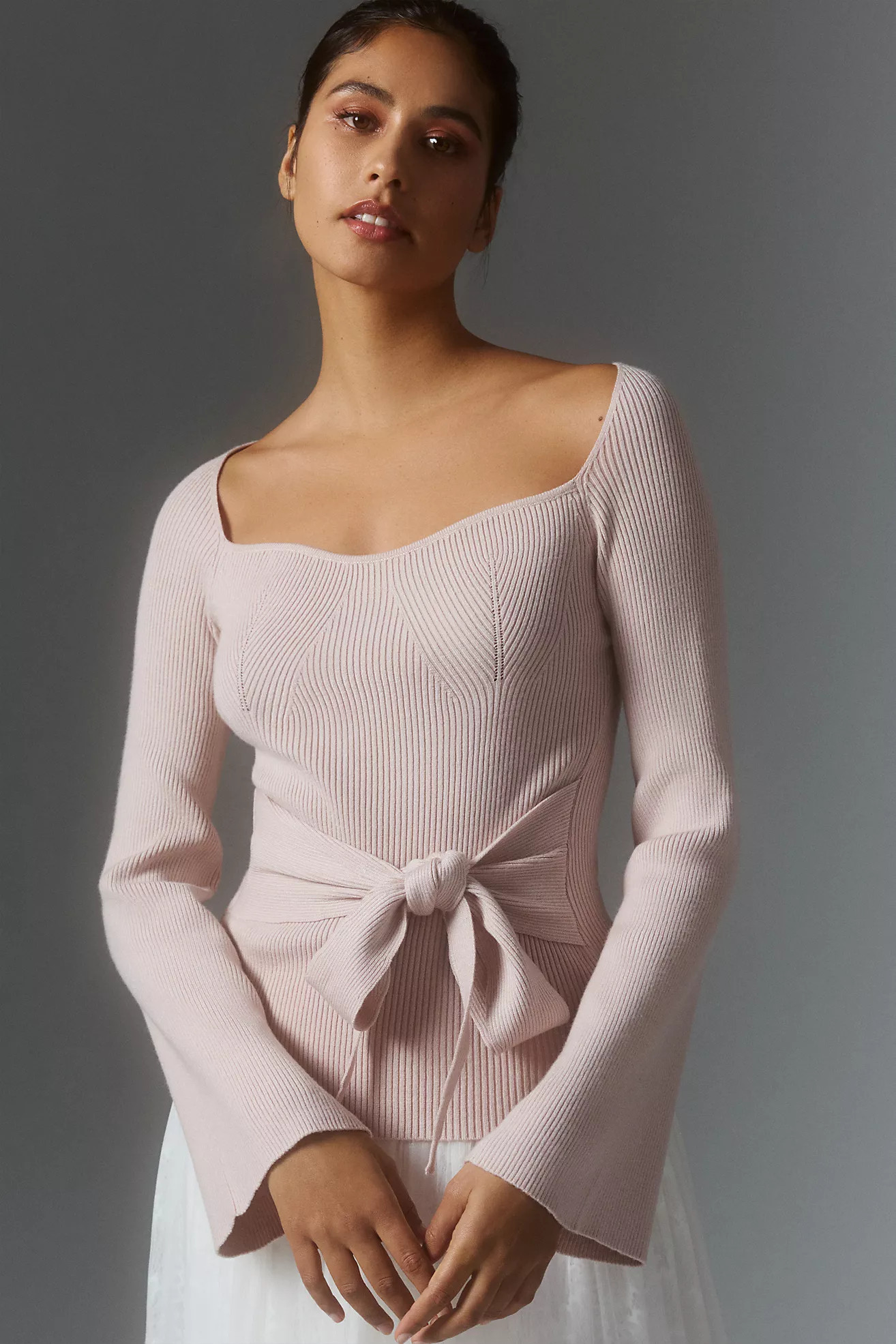 4SI3NNA Tie-Waist Sweater | Anthropologie (US)