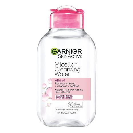 Garnier Micellar Cleansing Water, All-in-1 Makeup Remover and Facial Cleanser, For All Skin Types... | Amazon (US)