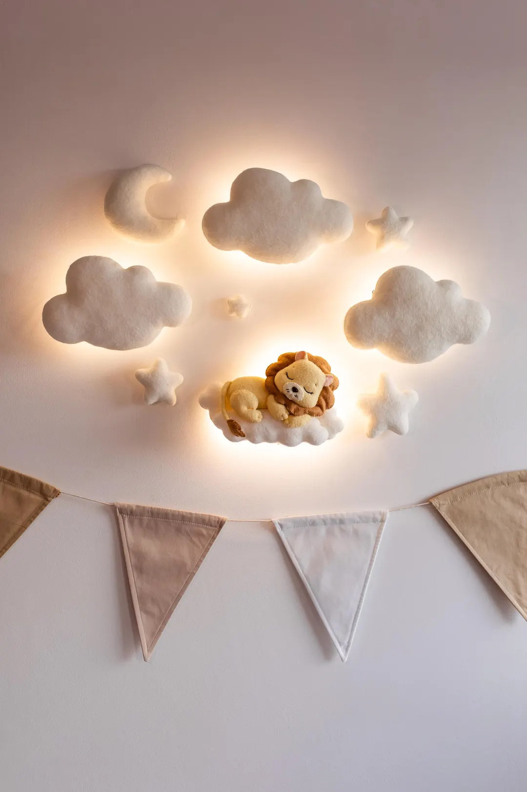 Safari Animal Night Light | Nursery Wall Lamp Set | Giraffe Elephant Tiger Lion - Etsy | Etsy (US)