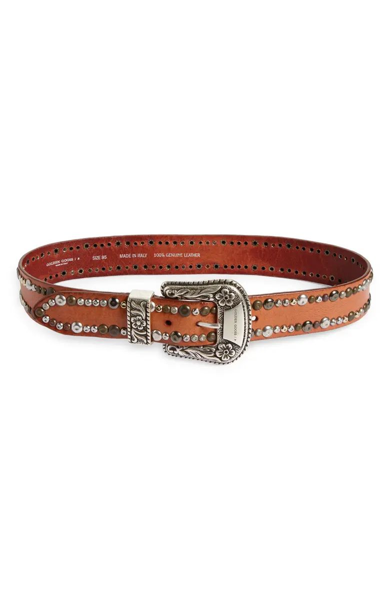 Golden Goose Studded Leather Belt | Nordstrom | Nordstrom