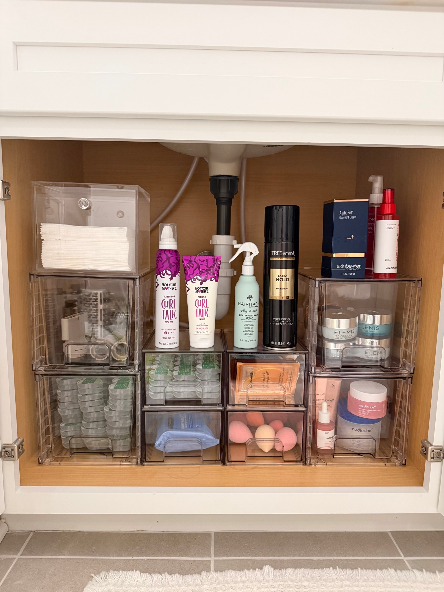 Under sink bathroom organization! I’m in love with how this turned out and now I can find everything so quickly! 

#LTKHome #LTKmomlife