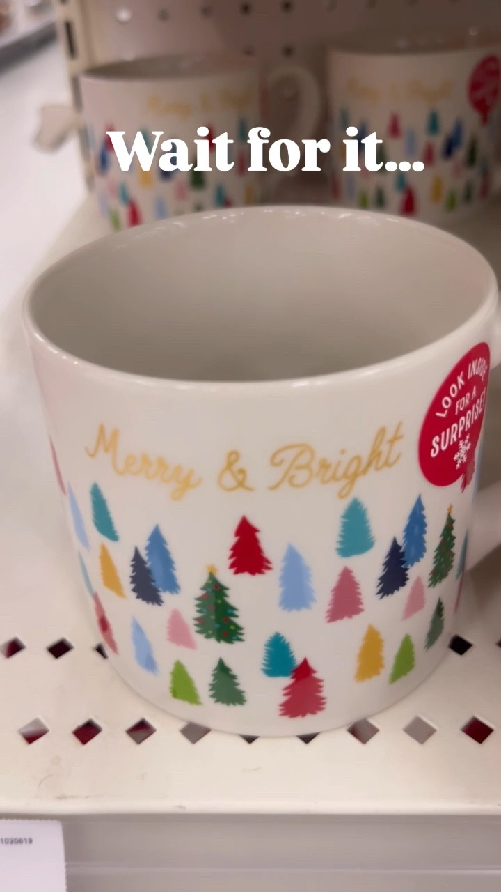 The cutest Christmas mugs and they are just $5! 

#LTKVideo #LTKSeasonal #LTKHoliday