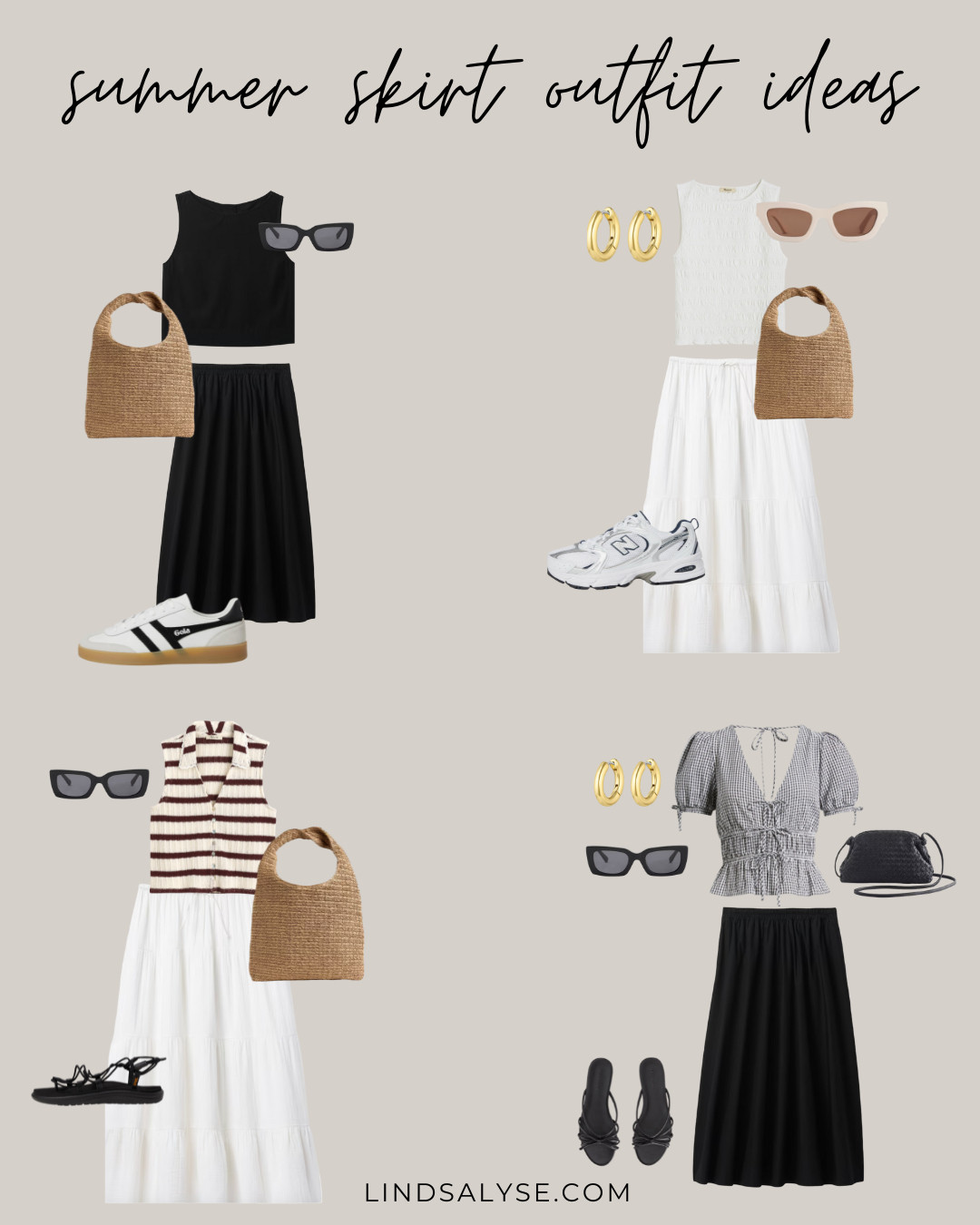  
Simple & cute summer skirt outfit ideas! I love the linen or cotton tiered skirt trend and these outfits are just perfect for hot summer weather! ☀️
 

#LTKSeasonal #LTKFindsUnder50 #LTKTravel