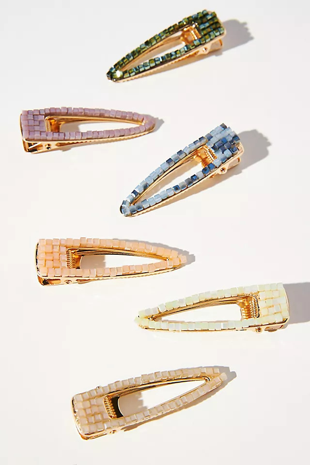 Embellished Hair Clip Set | Anthropologie (US)