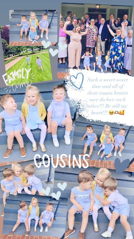 Such a sweet sweet time and all of these cousin besties sure do love each other!!! Be still my heart!!! 🥹🫶🏽🥰

#LTKkids #LTKfamily #LTKbaby
