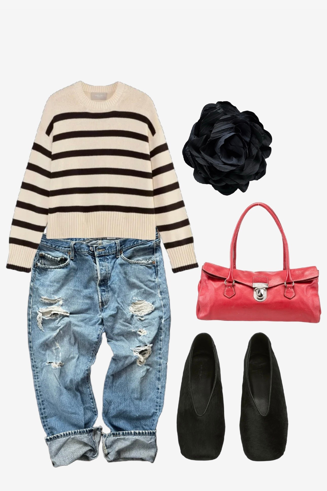 Although I love winter, 16°C is like my ultimate temperature because I can bare ankles but not sweat. 
Jeans, brooch, and bag are vintage. 



#LTKootd #LTKSeasonal #LTKOver40