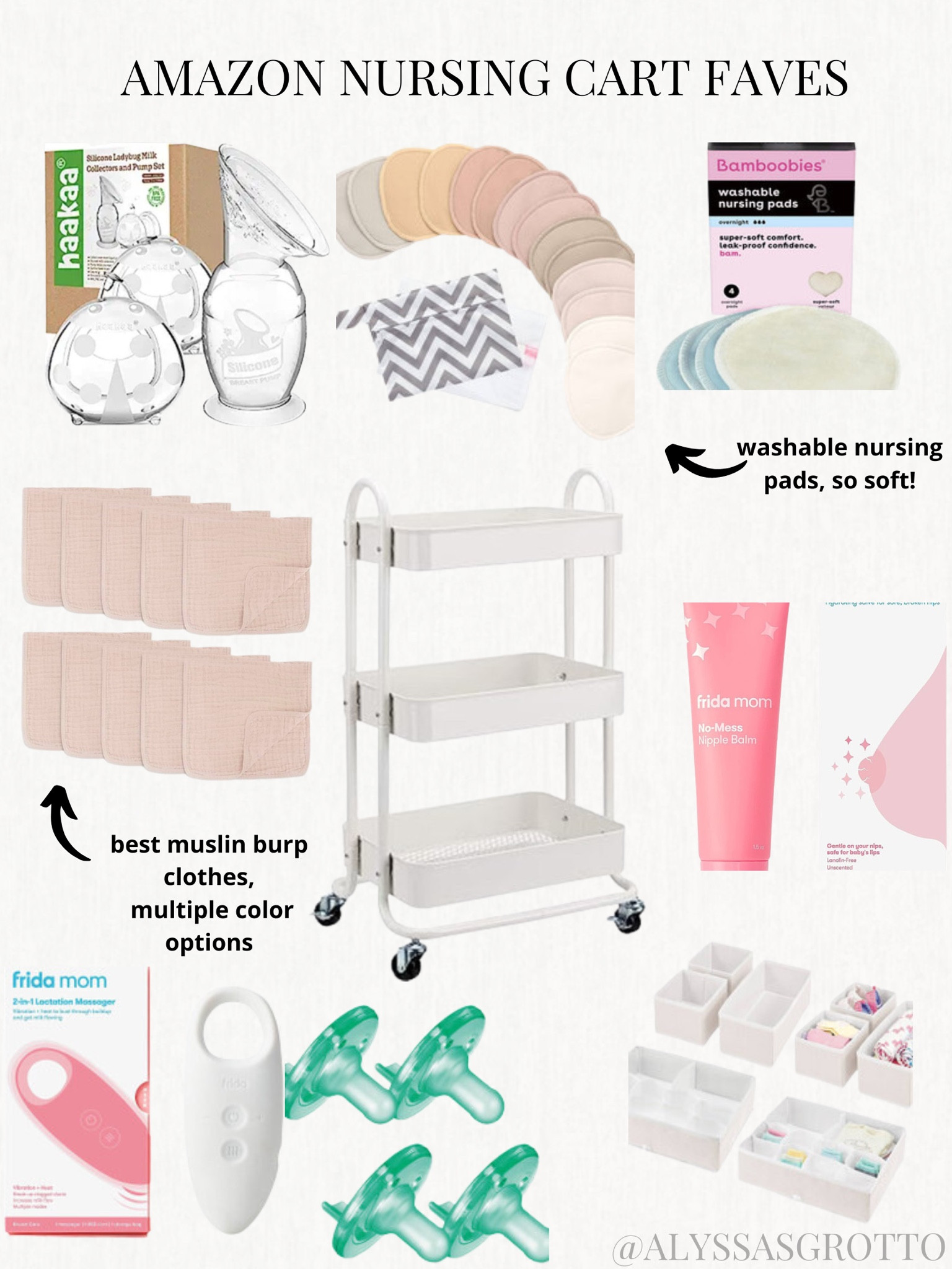Nursing cart. Breastfeeding. New mom. Postpartum baby food

#LTKxPrimeDay #LTKbaby #LTKbump