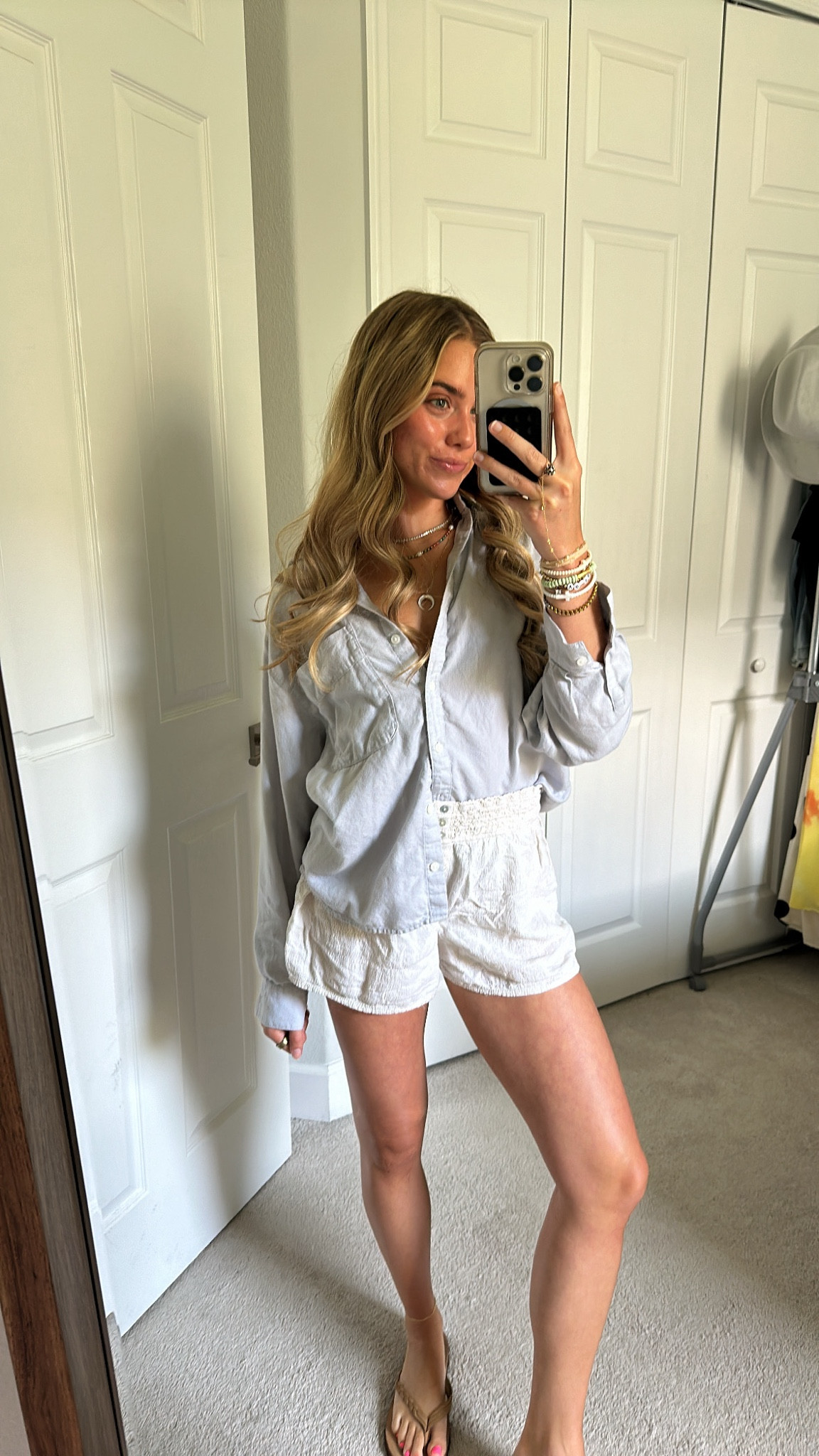 Outfit Rainbow Chanclas Toddler Multi-Colored Knotted Lace Up