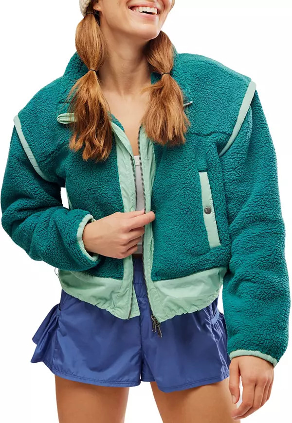 FP Movement Women's Courtside Fleece Jacket | Dick's Sporting Goods | Dick's Sporting Goods