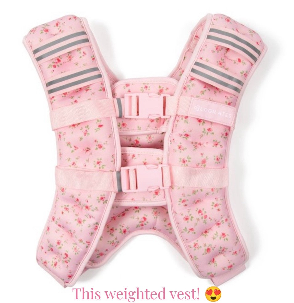 Weighted vest - loveshack fancy inspired 





Florals 
Workout finds 
Workout gear 
Gym outfit 


#LTKfitnessgoals #LTKFindsUnder50 #LTKGiftGuide