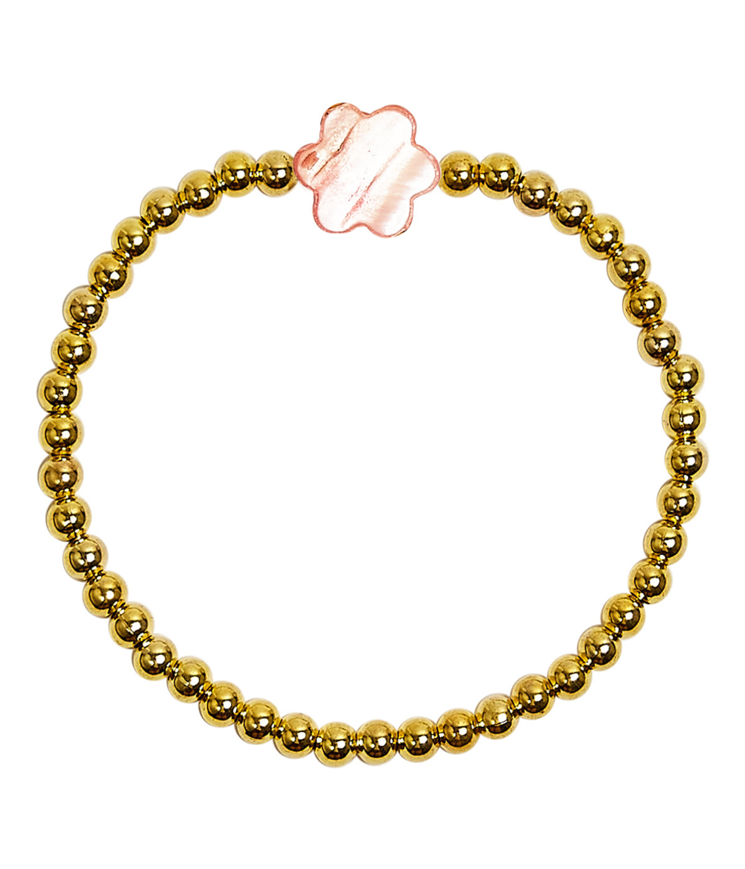 Carolina - Gold Beaded Bracelet 4mm | Lisi Lerch Inc