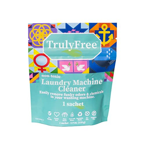 Truly Free Laundry Washing Machine Cleaner - Wash & Cleans Front Load & Top Load Washers -Tub Cleaner & Deodorizer (1-Use) | Amazon (US)