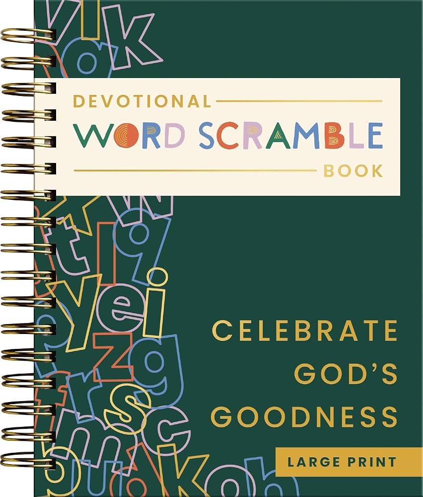 Celebrate God's Goodness: Devotional Word Scramble Book (70 Daily Devotions and Word Scrambles to... | Amazon (US)