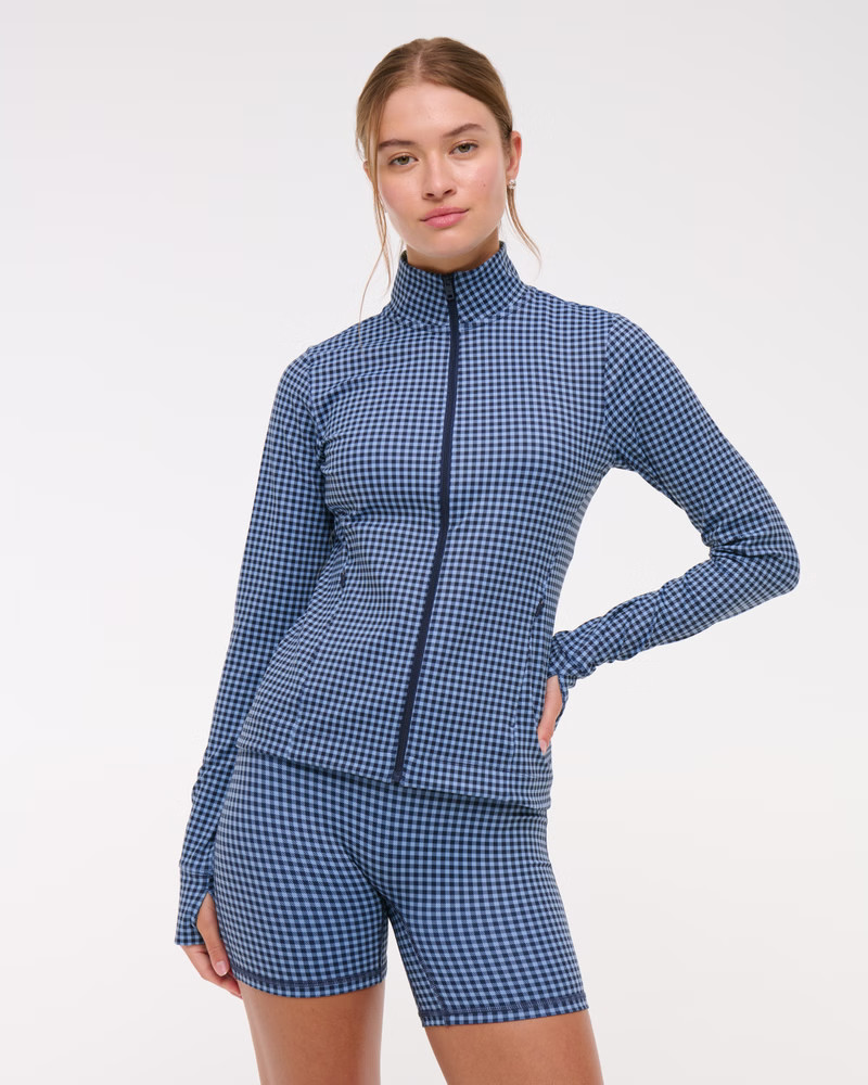 Women's YPB studioFLEX Full-Zip | Women's Clearance | Abercrombie.com | Abercrombie & Fitch (US)