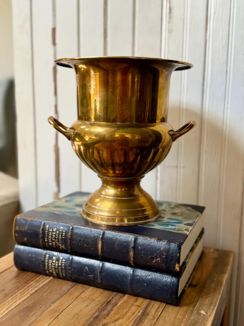 Brass Champagne Wine Ice Bucket | Etsy (Global)