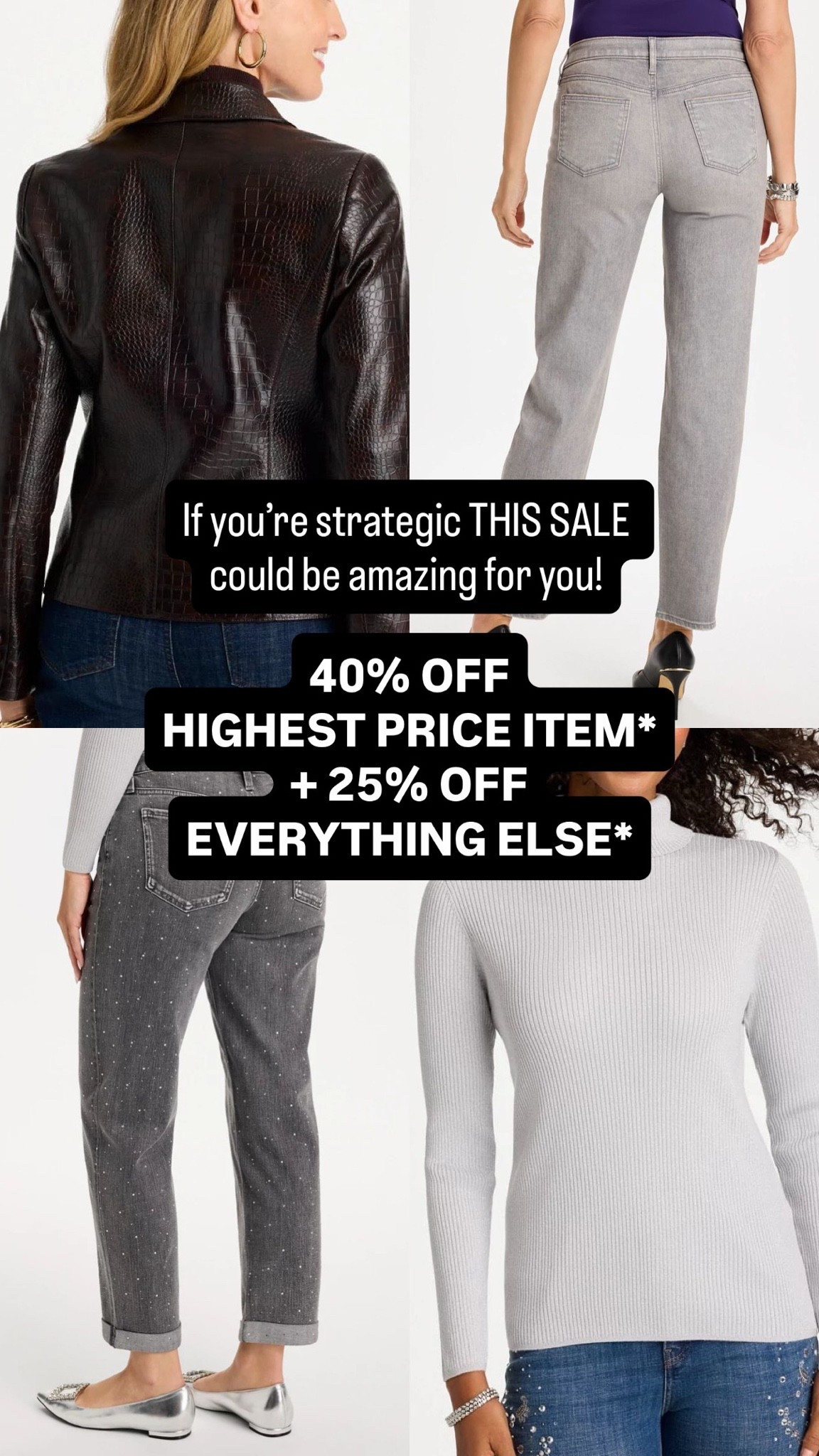 With strategy, this SALE could be amazing for you! ￼

#LTKootd #LTKOver40 #LTKSaleAlert