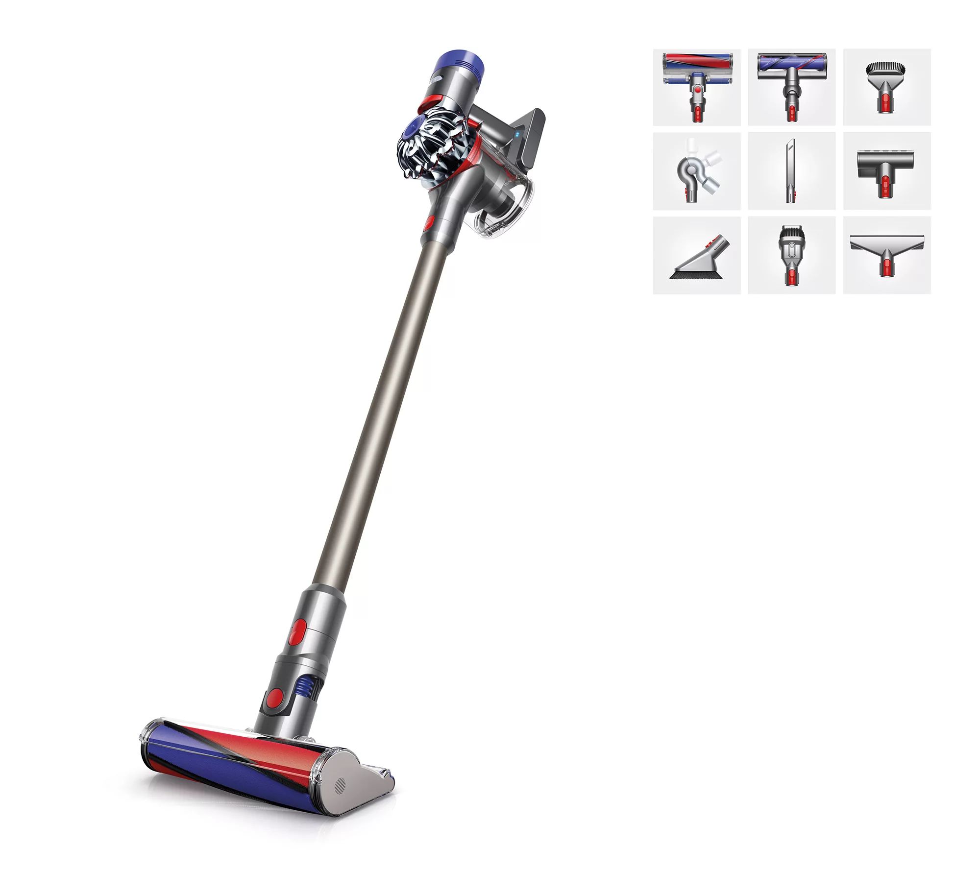 Dyson V8 Absolute Pro Cordless Vacuum with 8 Tool Attachments | QVC