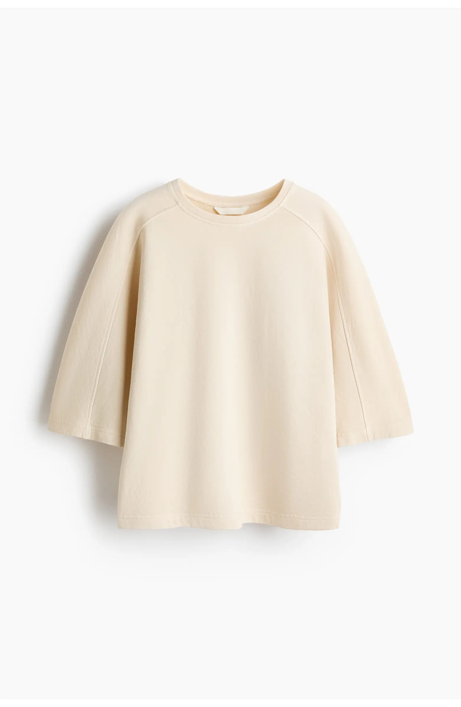 H&M Short-sleeved Cotton Sweatshirt | Nordstrom | Nordstrom