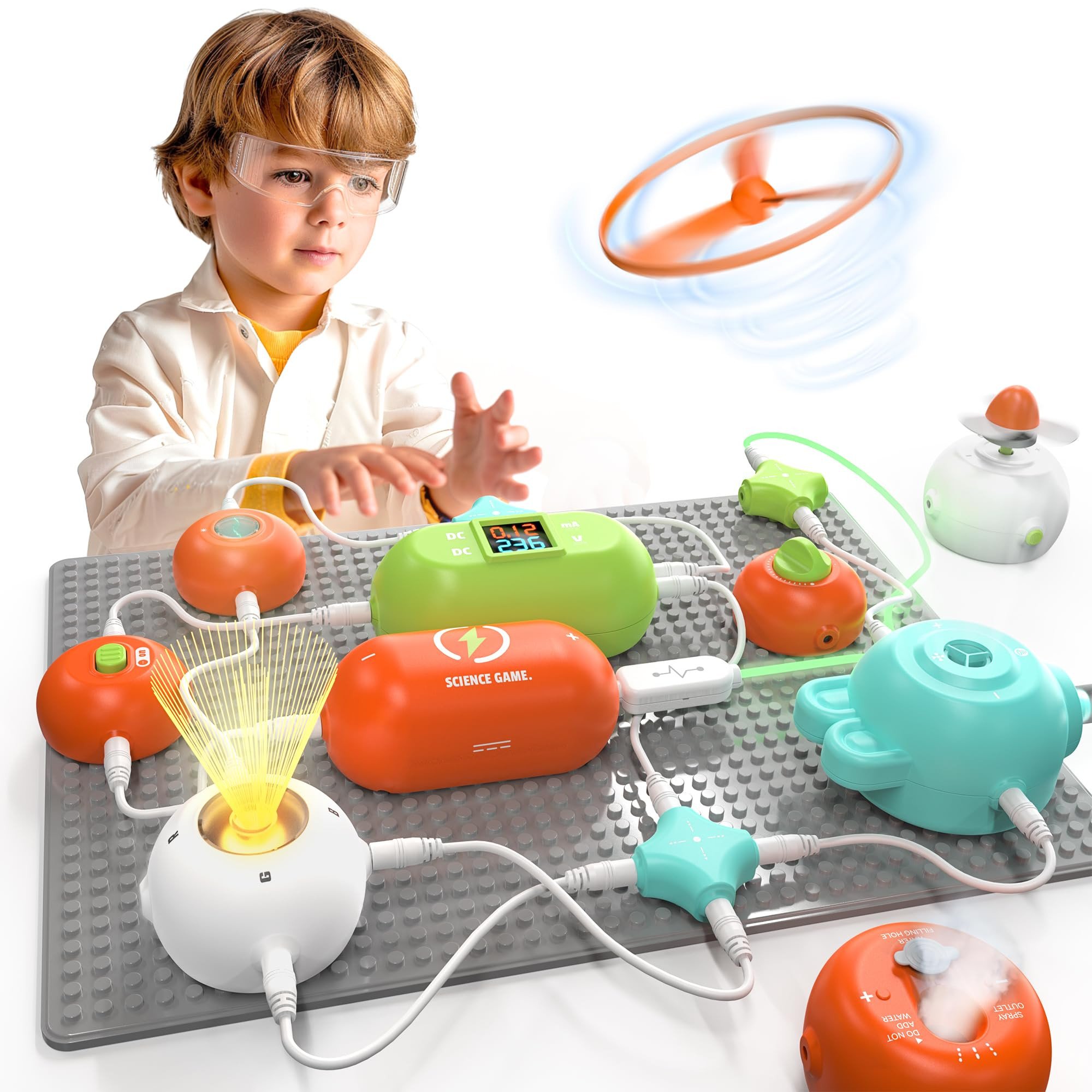 Science Kits for Kids - STEM Kits for Kids, Electronics Exploration Kit, Over 420 Projects, 35 Ci... | Amazon (US)