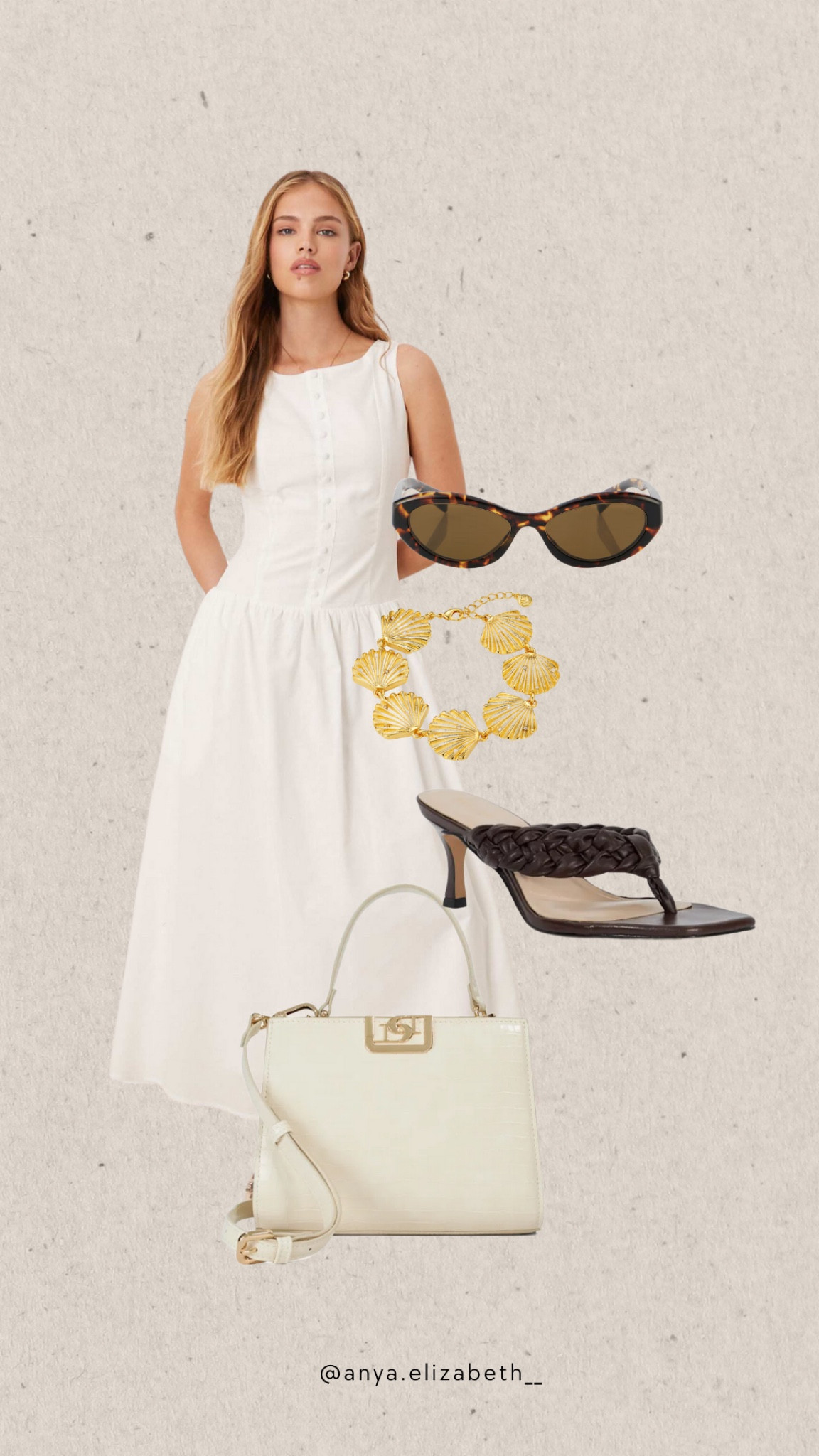 The perfect feminine dress for summer 🤍 Ralph Lauren, clean girl aesthetic 

#LTKstyletip #LTKfindsunder100 #LTKSeasonal