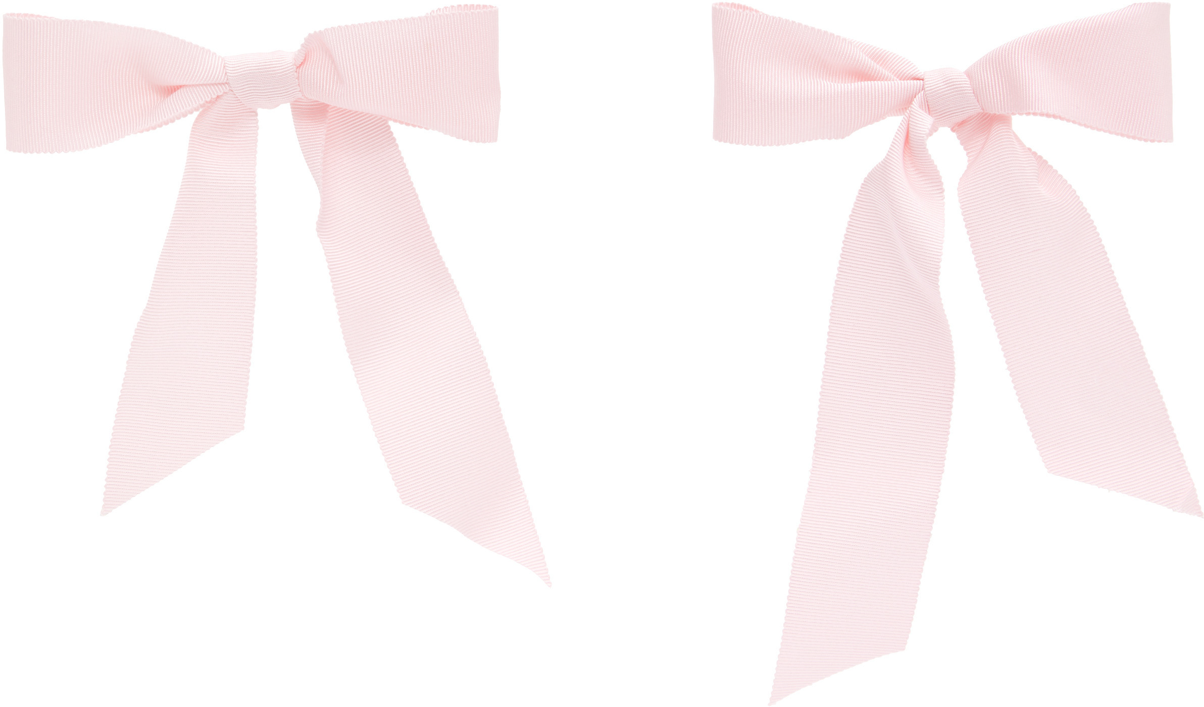 D'heygere Pink Bow Earrings | SSENSE