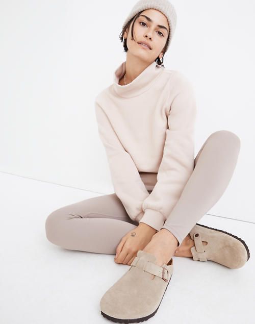 MWL Betterterry Relaxed Turtleneck Sweatshirt | Madewell