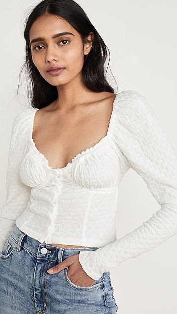 Ladybug Long Sleeve Top | Shopbop